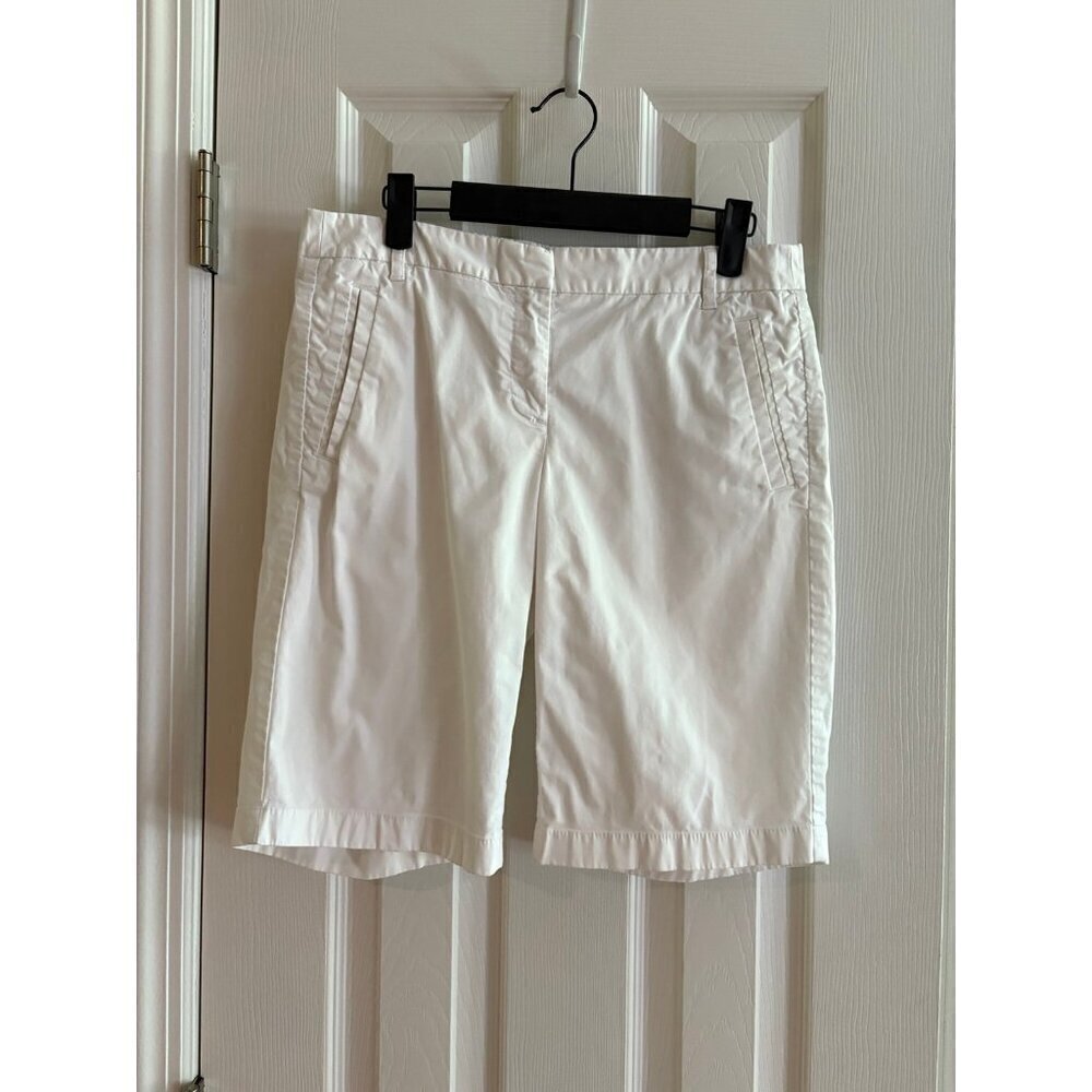 J. Crew Bermuda Shorts White